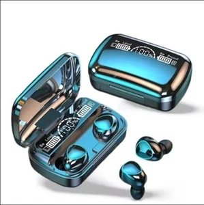 AURICOLARI BLUETOOTH 5.3 CUFFIE SPORT WIRELESS SENZA FILI TWS PER ANDROID IPHONE - Foto 1 di 7