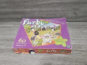 Milton Bradley Vintage 1999 FURBY Puzzle 60 Pcs Complete In Box Pentagon Shape - Picture 1 of 4