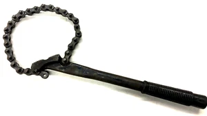 WILDE TOOLS 12” CHAIN WRENCH, 15” LONG CHAIN - Picture 1 of 5