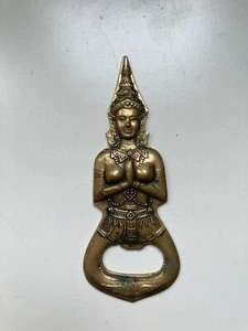 Vintage décapsuleur Bottle opener forme Bouddha Buddha shape Asie Asia - Imagen 1 de 4