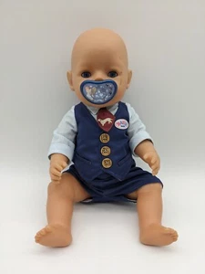 2013 Zapf Creation Newborn Baby Born Boy anatomisch korrekte Puppe - Bild 1 von 8
