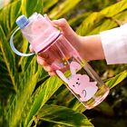 Cute Antler Cartoon Travel Straw Drinkware Waterbottle Water Bottle Spray Cup