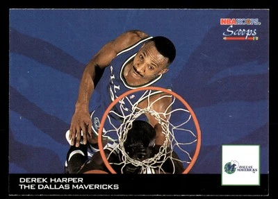 Derek Harper 1993-94 Hoops #HS6 Scoops Dallas Mavericks - Image 1 of 2