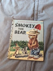 Smokey The Bear (a Little Golden Book) 1955 - Picture 1 of 7