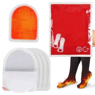 40 Paar Fußwärmer Pads Wärmepad Zehenwärmer Wärmekissen Thermopad Wärmesohle