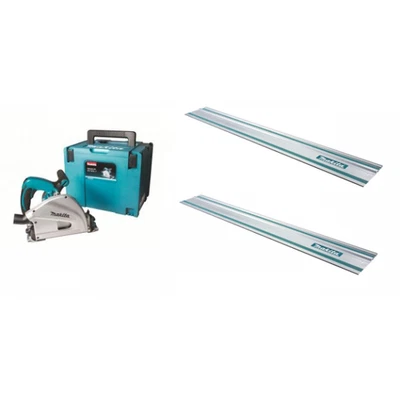 Makita SP6000K1 Plunge Saw With 2 Guide Rails 110v - Image 1 of 2
