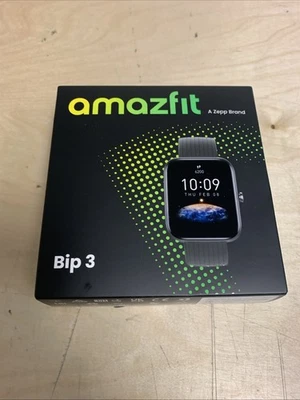 Amazfit Bip 3 Smartwatch Black - Image 1 of 4