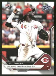 2025 Topps Now MLB Elly De La Cruz All-Star Game Select Short Print SP #ASG-EDSP - Picture 1 of 2