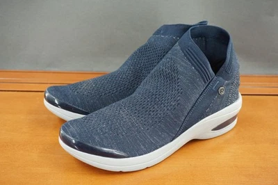 Zapatos deportivos cómodos Bzees Romance para mujer talla 9,5 azul marino sin cordones tejidos Foto 1 de 4