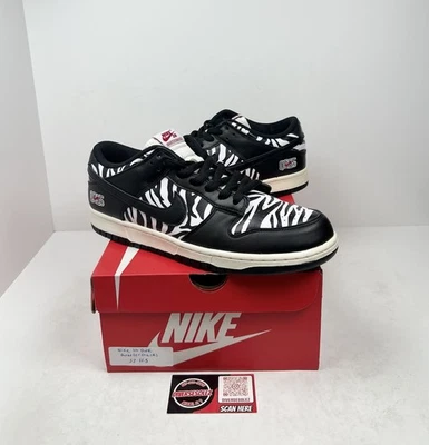 Size 11.5 - Nike SB Dunk Low OG QS Quartersnacks Zebra🦓 WORN ONCE! - Image 1 of 4
