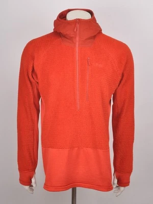 Rab Alpha Freak Pull-On Men’s XL Fleece Hoodie RED Zip Pocket Outdoor Hiking - Image 1 of 4