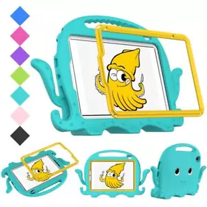 Kids Case For iPad Mini 2 3 4 5 6 EVA Foam Shockproof Handle Stand Rugged Cover - Picture 1 of 26