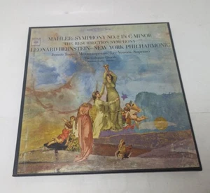 Mahler Symphony No. 2 Leonard Bernstein Conducting NY Philharmonic 2 LP Box Set - Picture 1 of 3