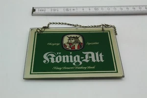 Zapfhahnschild König-Alt König-Brauerei Duisburg-Beeck selten 274 - Bild 1 von 1