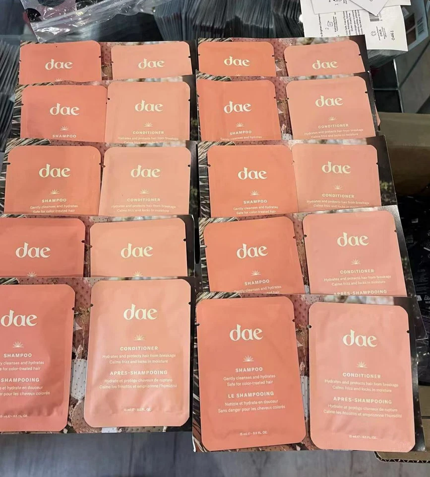 DAE Shampoo and Conditioner Sample Set 15ml Each -