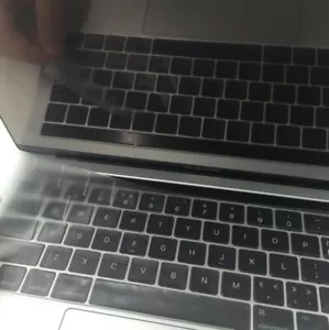 Silicone Keyboard Skin Thin Protector for 2020 Macbook Pro 13 A2338 M1 Air A2337 - Picture 1 of 10