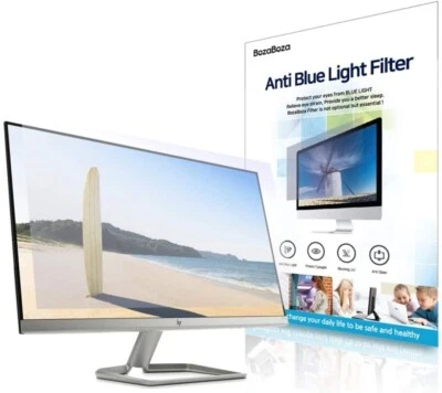 BOZABOZA  23" ( 496 X 310mm ) Wide Anti-Glare Anti Blue Light Screen Filter - Image 1 of 4