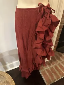 J.Crew Volantes Un Hombro Cubrir Gasa Suave en Chimenea Cálida Talla Pequeña - Imagen 1 de 4