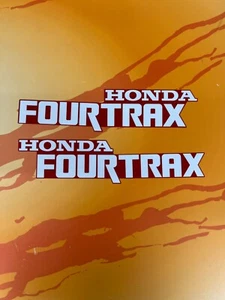 TRX 300 Tank Decal Set TRX300FW TRX300 Fourtrax Passion Red HB133 - Picture 1 of 2