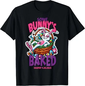 Some Bunny's Baked Easter 2025 T-Shirt - Picture 1 of 5