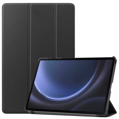 Case for Samsung Galaxy Tab S9 FE/Tab S9 Tablet Slim Leather Stand Smart Cover - Image 1 of 4