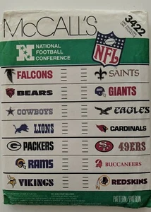 McCalls #3422 NFL Outline Transfers 14 NFC Teams (UNCUT) - Bild 1 von 1