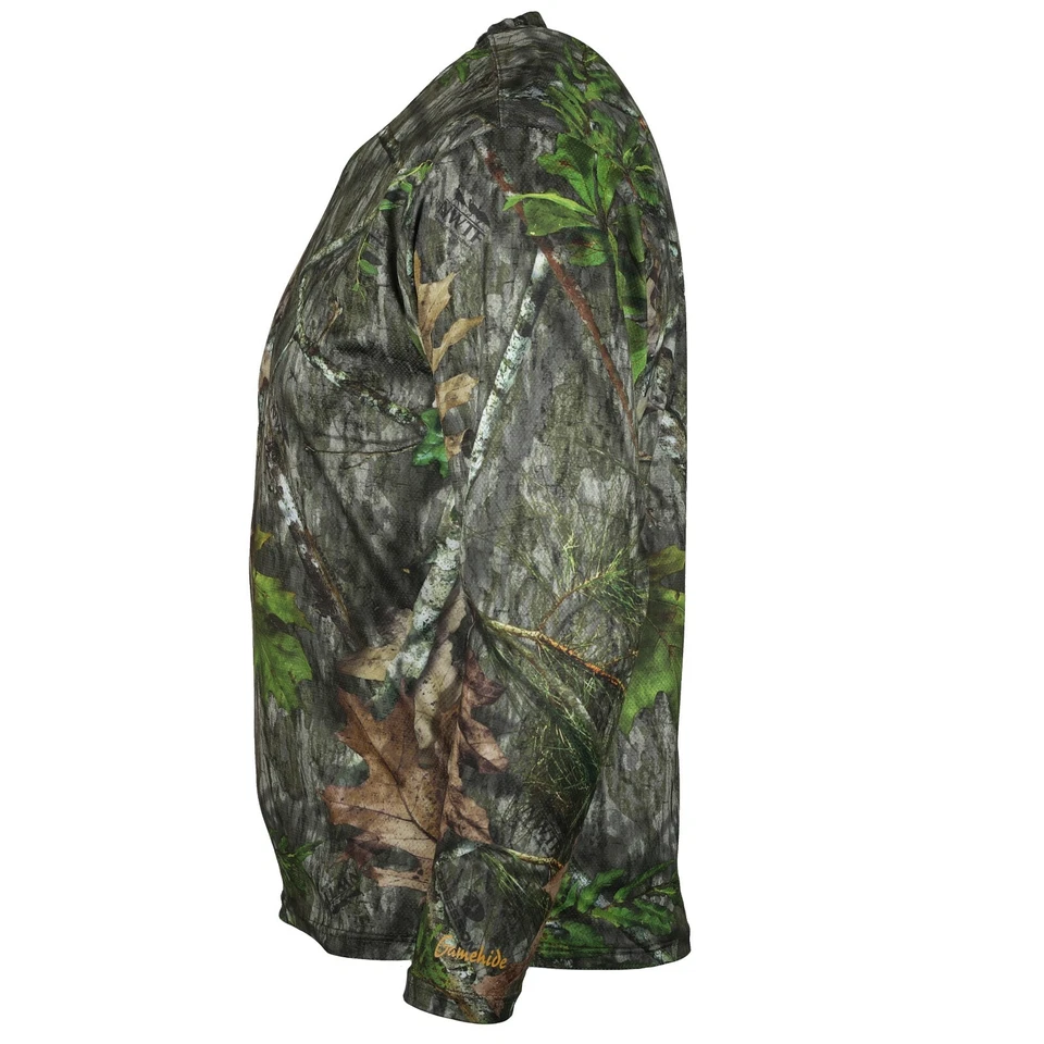 Gamehide's Elimitick Men's Camo Long Sleeve Tick Repelling Hunting Shirt - Image 1 of 1