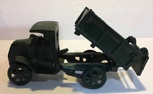 Vintage Looking Pressed Steel Dump Truck Metal Wheels - Picture 1 of 4