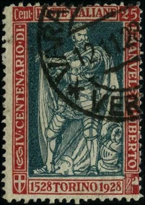 Italia 1928 sellos conmemorativos USADOS Sas 231 CV $71,50 180617077 - Imagen 1 de 1