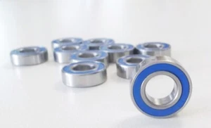10 blaue FoRally Kugellager MR1016-W5  2RS blau, 10x16x5, 10 Stück! - Picture 1 of 1