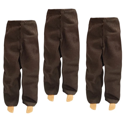 3x trousers  pants 1:6 Scale WWII US Paratrooper  Clothes For 12'' Gi Joe figure Cover