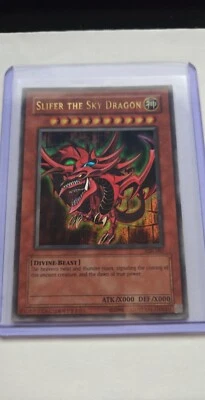 YuGiOh! - Slifer the Sky Dragon - GBI-001 - Ultra Rare - Unlimited Edition - HP - Image 1 of 2