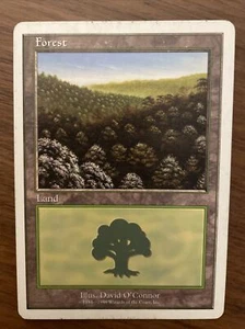 MTG Basic Land Forest #101 Battle Royale Regular Land NM 1999 - Picture 1 of 2