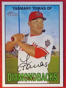 2016 Topps Heritage Yasmani Tomas #371 (Diamondbacks) NM+ - Picture 1 of 1
