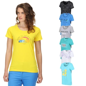 Regatta Womens Filandra VI Summer Short Sleeve Cotton Print T Shirt RRP £25 - Picture 1 of 44