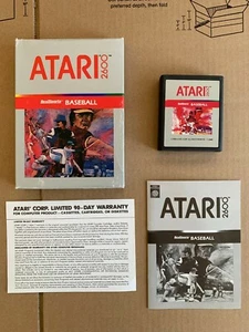 RealSports Baseball (Atari 2600, 1988) COMPLETE in Box CIB - TESTED! - Picture 1 of 11