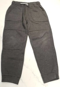Lee Joggers Boys Small 7/8 Grey Elastic Waist Drawstring Tie Sweatpants - Picture 1 of 12