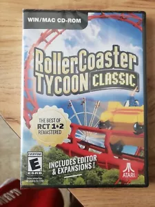 RollerCoaster Tycoon Classic. Windows/Mac. BRAND NEW/SEALED. PC - Picture 1 of 1