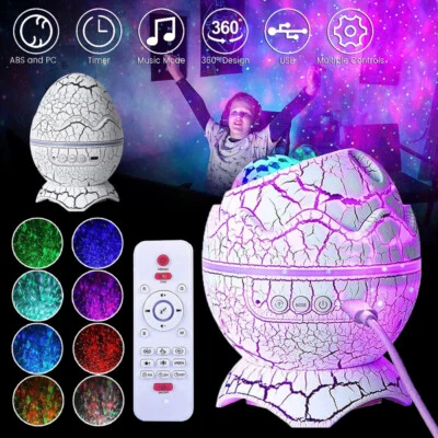 LED Sternenhimmel Projektor Galaxie Nachtlicht Polarlicht Bluetooth Lautsprecher - Bild 1 von 4