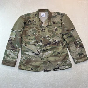 Army Combat Uniform Female Coat Jacket Shirt Multicam 33 X-Short Military NWOT - Picture 1 of 13