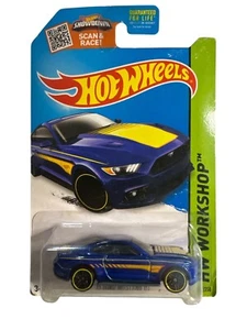 Ford Mustang GT #247 HW 2015 Hot Wheels '15 taller - variante púrpura entonces y ahora - Imagen 1 de 5