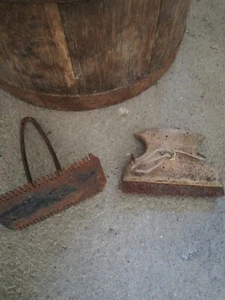 xxl primitive old authentic comb horse combs 2pcs 4" - Picture 1 of 9
