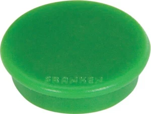 Franken Haftmagnet Ø 24mm Haftkraft: 300g 10 Stück Magnete HM20 02 grün NEU&OVP - Bild 1 von 4