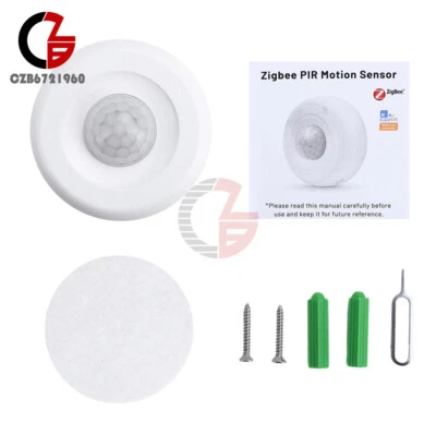 Zigbee PIR Motion Sensor Human Body Infrared Sensor Detector Alarm eWeLink APP - Image 1 of 4