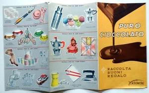 vintage catalogo RACCOLTA punti BUONI REGALO FERRERO PURO CIOCCOLATO 1950s - Picture 1 of 2