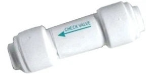 RO Umkehrosmose Einweg Rückschlagventil In-Line 1/4" gerade Anschlussverschraubungen - Bild 1 von 1