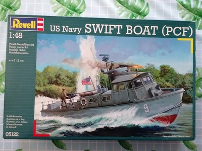 REVELL 1/48 US NAVY SWIFT BOAT (PCF) VIETNAM ITEM N°05122 - Immagine 1 di 4