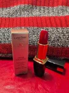 Lancome RUBY SLIPPER Sheer Magnetic Full Size Lipstick NWB - Picture 1 of 4