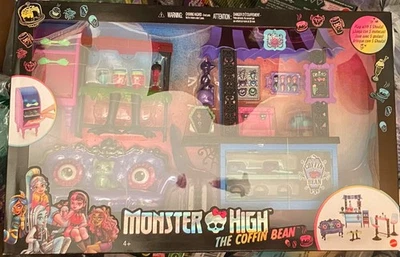BRAND NEW Monster High G3 The Coffin Bean Playset w/ Furniture Accessories Pets - Image 1 of 4