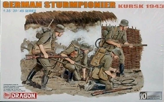 Dragon D6024 GERMAN STURMPION.KURSK'43 KIT 1:35 Modellino - Immagine 1 di 1